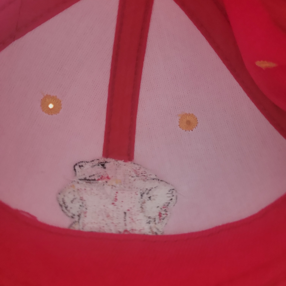 Red Baseball Cap with Gold Terrapins Logo - Picture 4 of 8